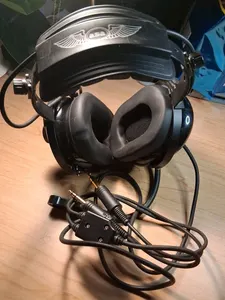 Avcomm AC-747 PNR Aviation Helicopter Combo Headset General Flex Boom AC747